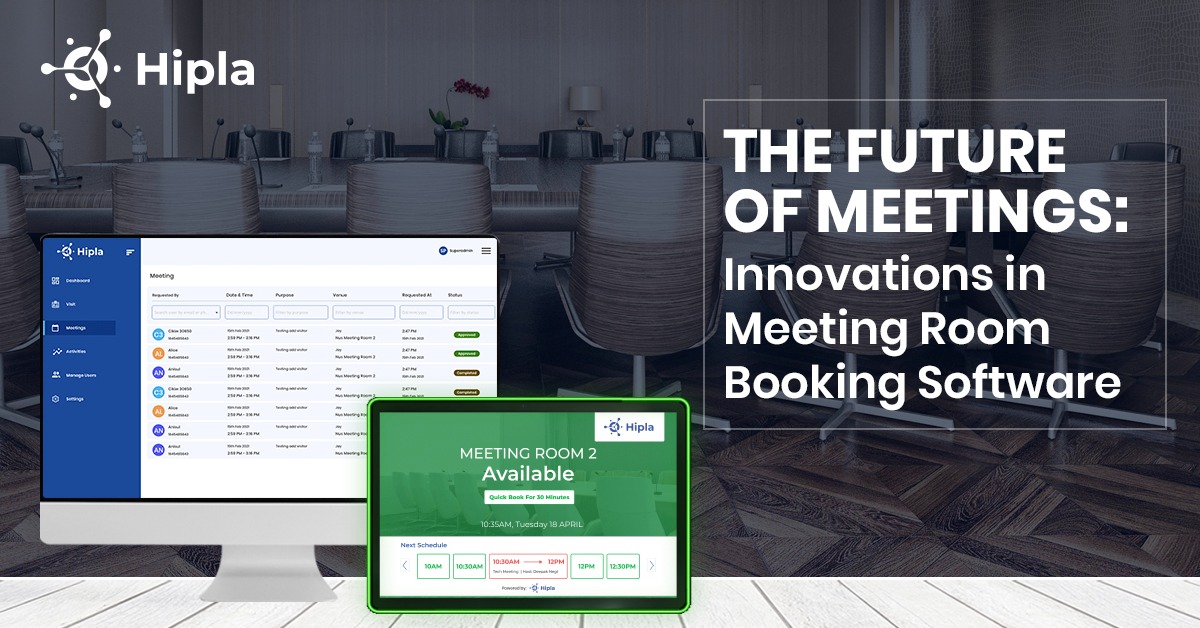 Hipla Meeting Room Booking Software